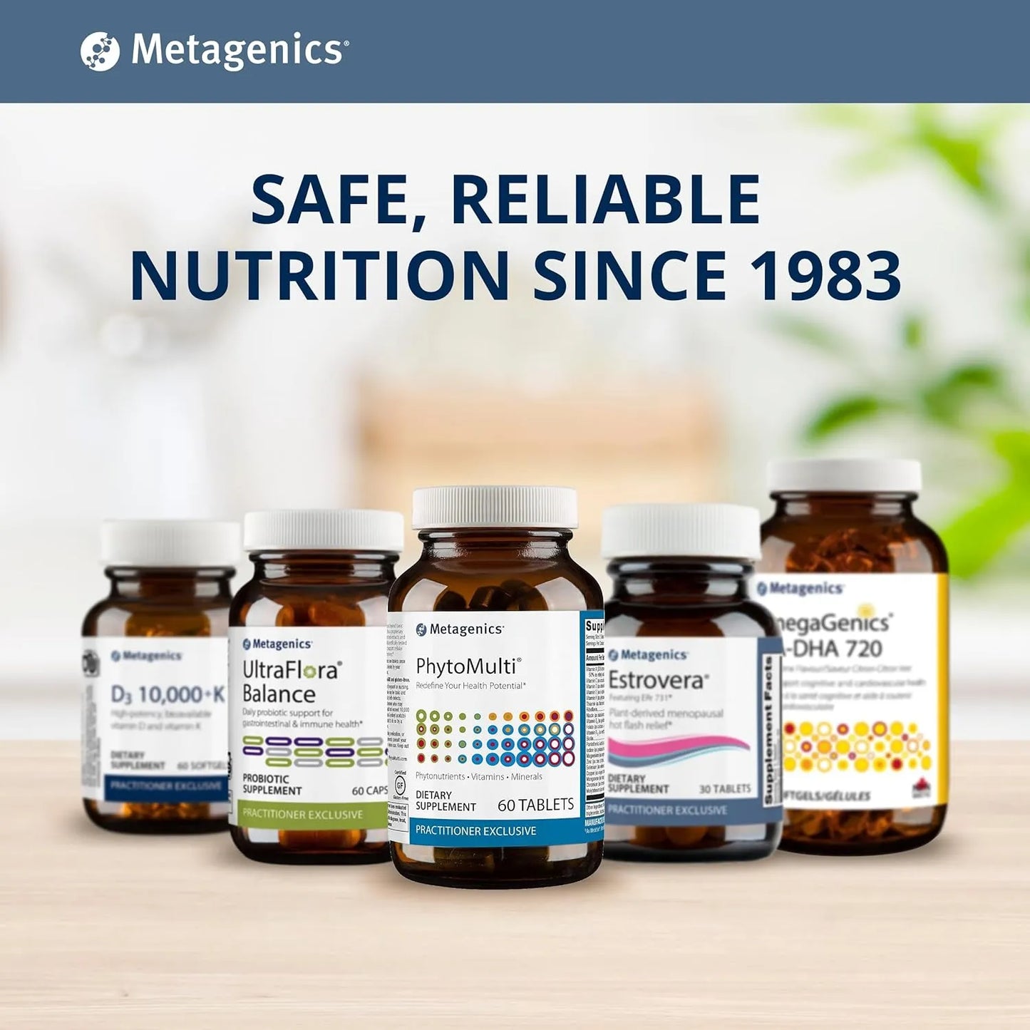 Metagenics UltraFlora BiomePro Probiótico Multicepa 105 Mil Millones UFC 30 Cápsulas Salud Digestiva E Inmune