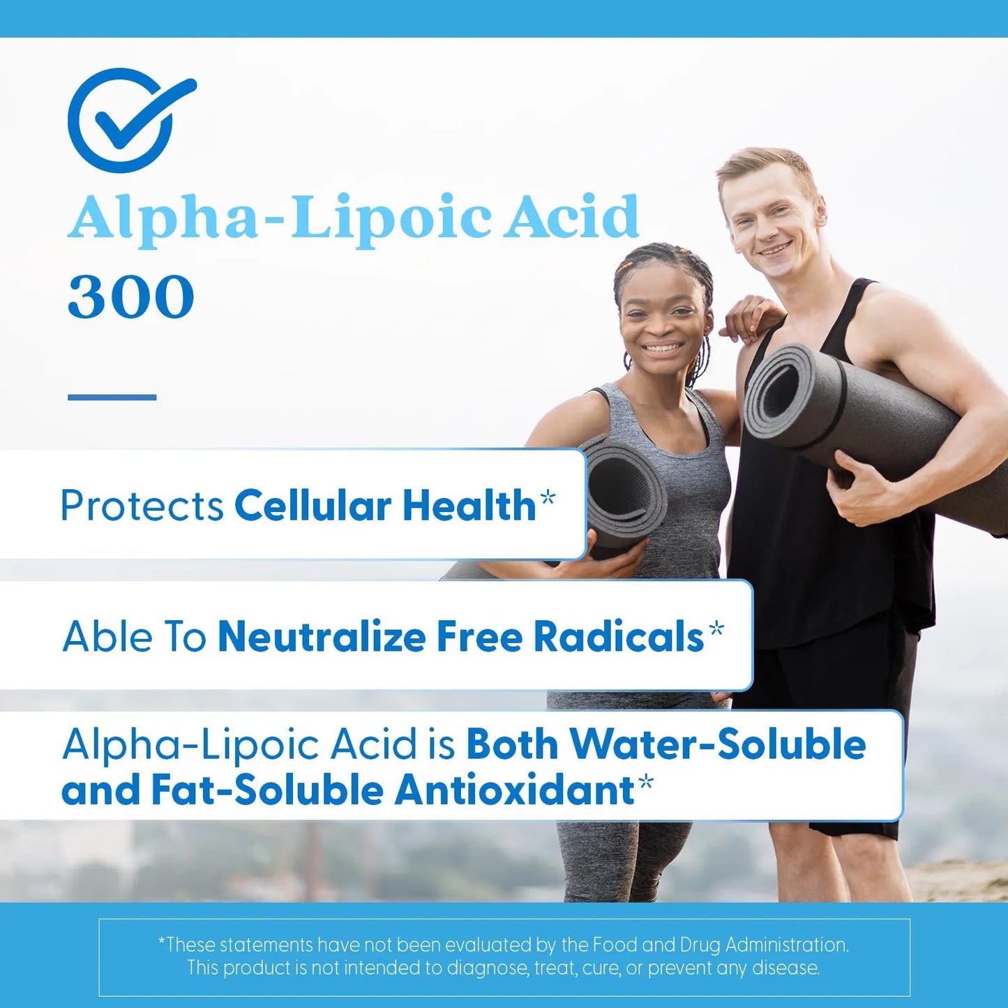 Doctors Best Alpha Lipoic Acid 300 Mg Antioxidante Balance Glucémico 180 Cápsulas Veganas