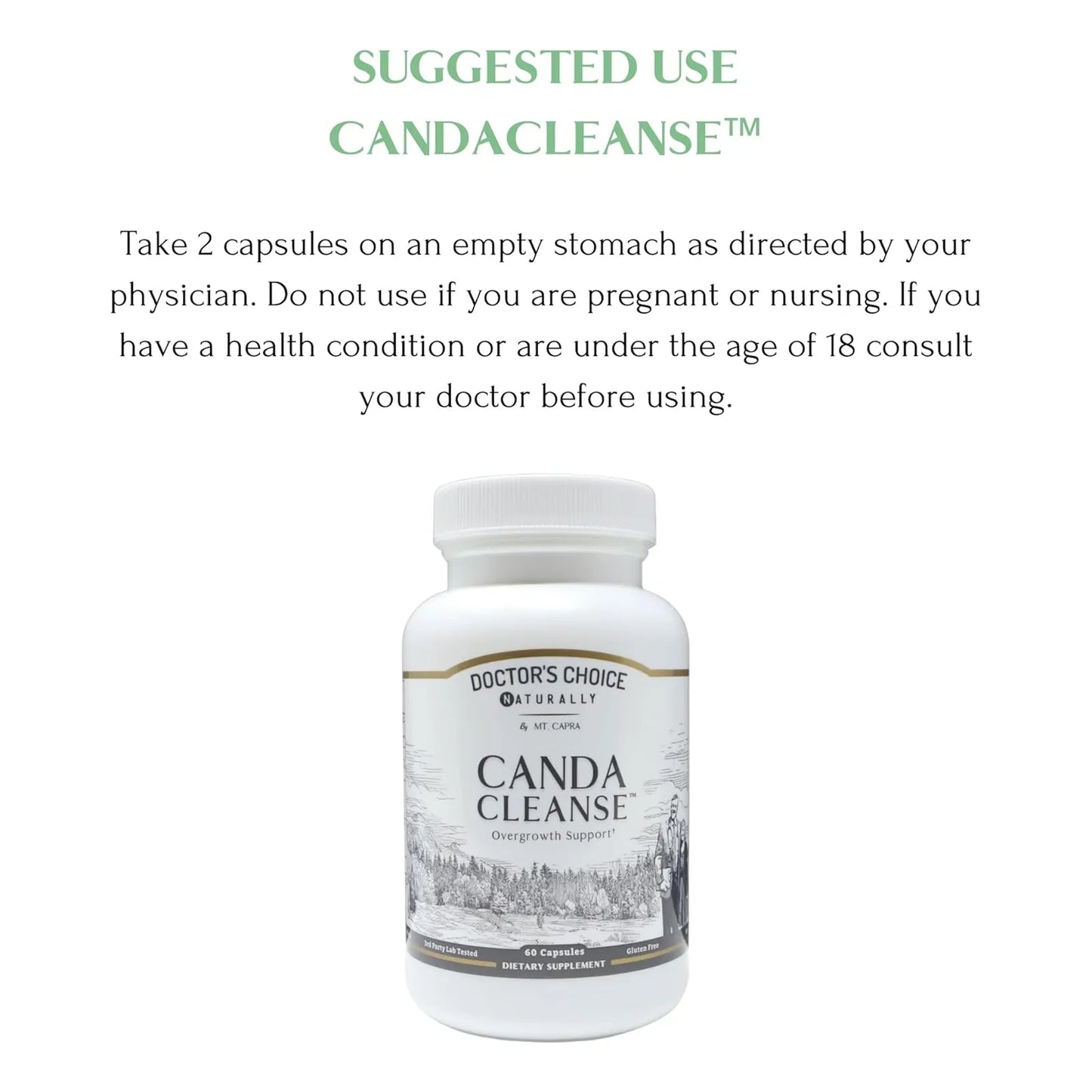 CandaCleanse Soporte Digestivo Con Enzimas Y Hierbas Naturales
