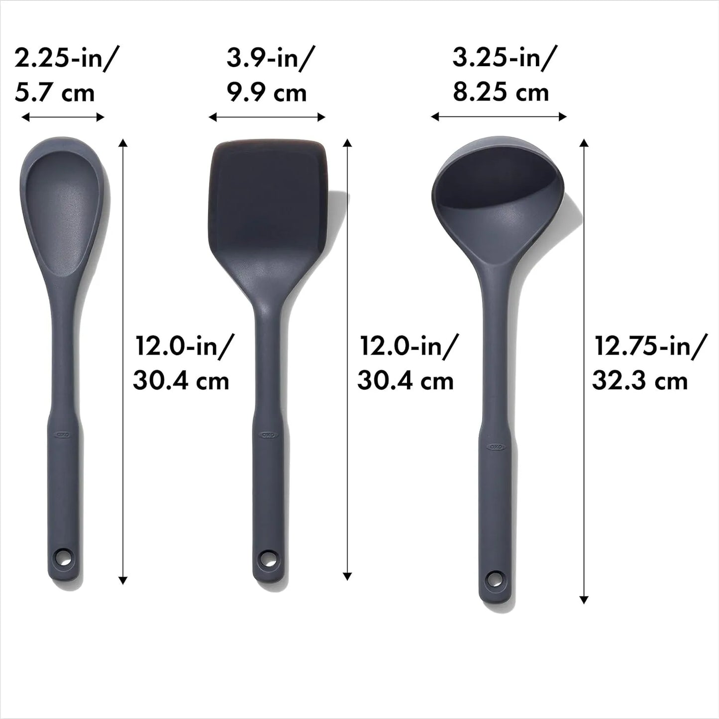 Juego De Utensilios De Silicona 3 Piezas OXO Good Grips Cocina Facil Y Segura