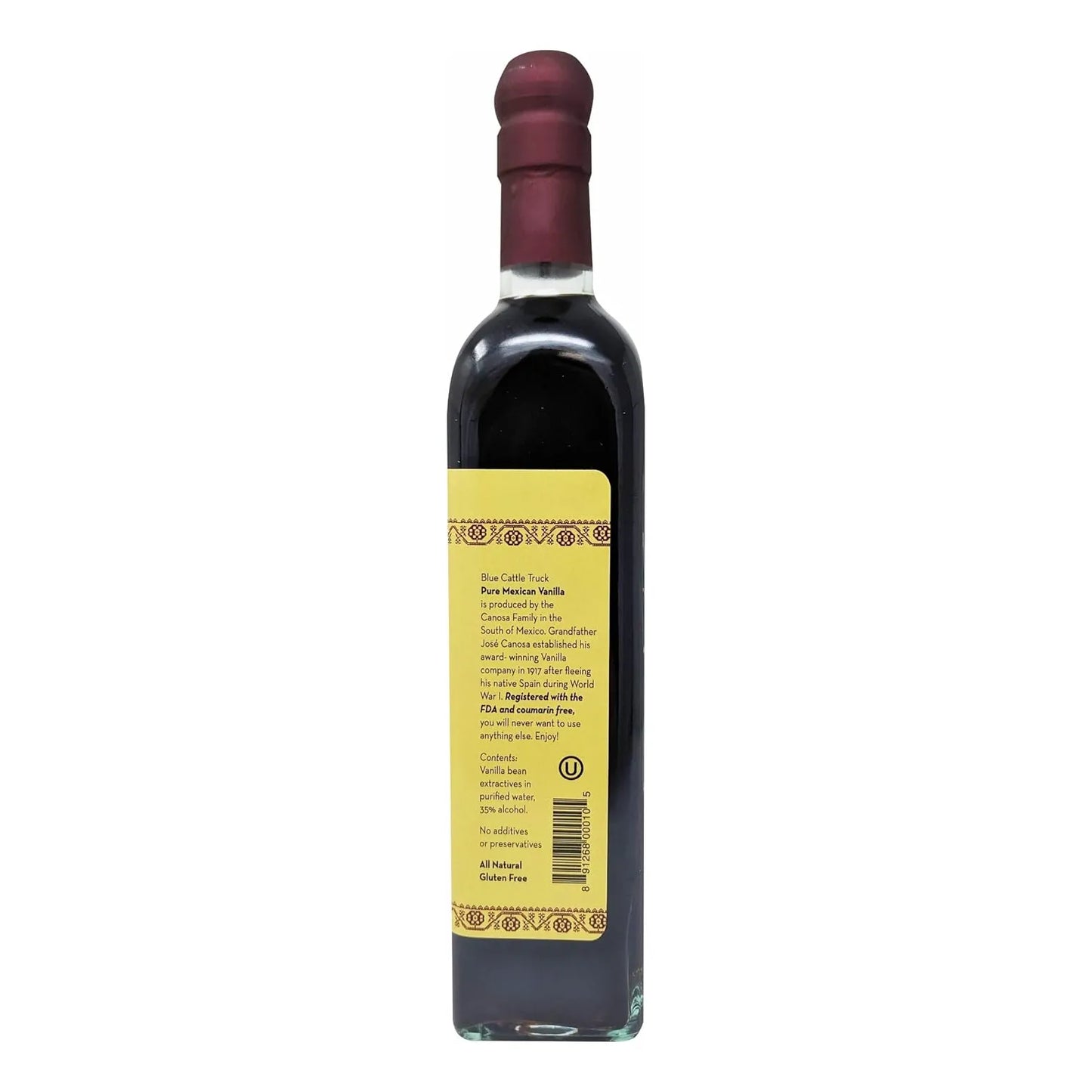 Extracto Puro De Vainilla Mexicana Grande 500 Ml Sabor Auténtico Y Natural