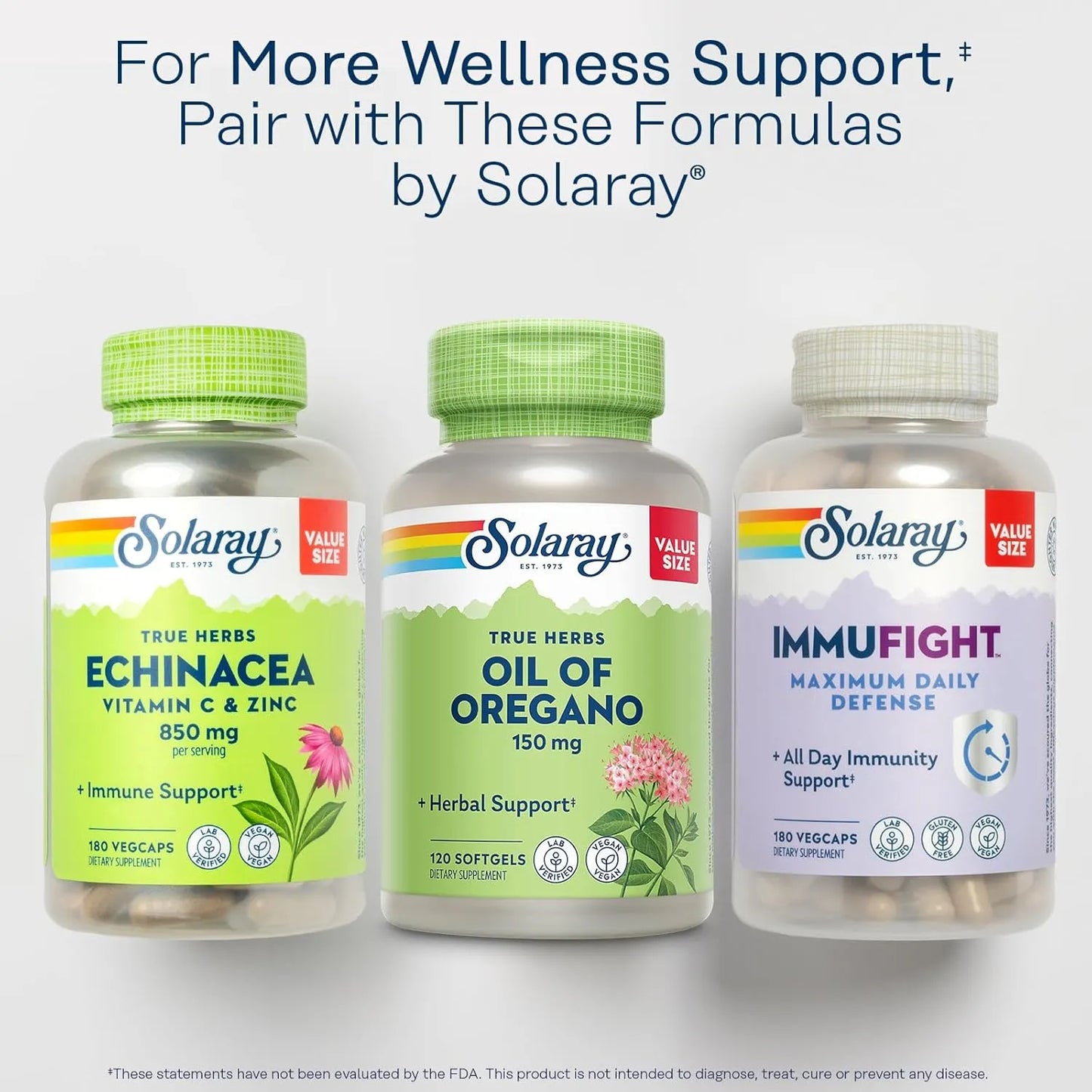 Cápsulas Blandas De Aceite De Orégano 150 Mg Solaray Apoyo Digestivo Y Antioxidante Vegano