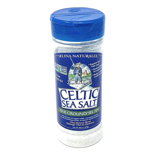 Sal De Mar Celti 6 Saleros 226gr Fina Nutritiva Sin Gluten Importado De Estados Unidos