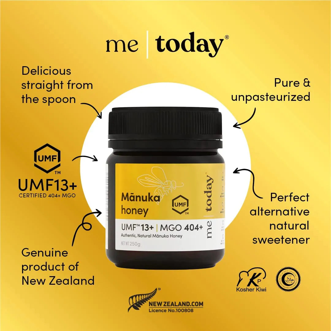 Miel De Manuka Cruda UMF 13 MGO 404 De Nueva Zelanda Potente Y Natural