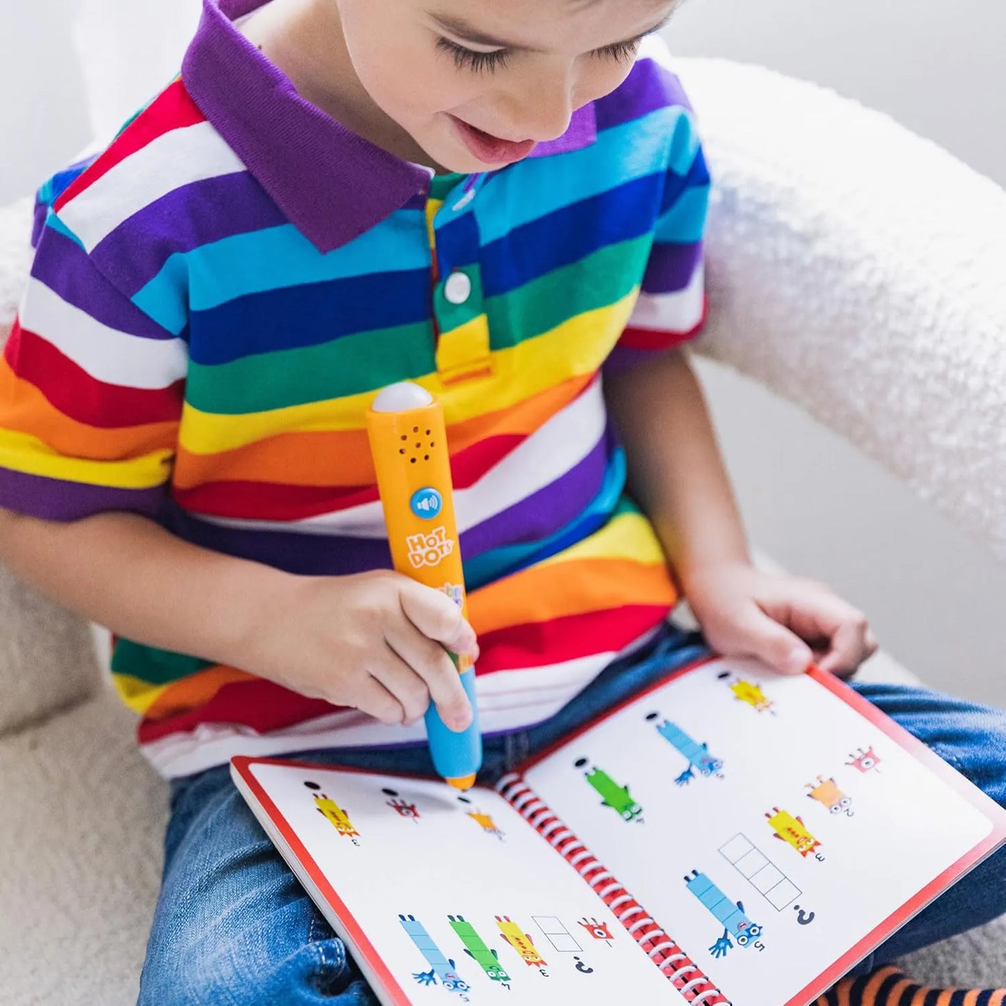 Bolígrafo Interactivo Numberblocks 11 Al 20 Libro Actividades Matemáticas Niños 5 Años