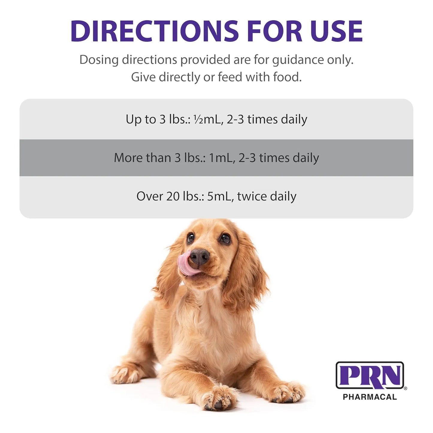 Suplemento Liquido De Hierro Y Vitaminas Para Mascotas PRN Pharmacal Liqui Tonic 4X Sabor Higado 2 Oz