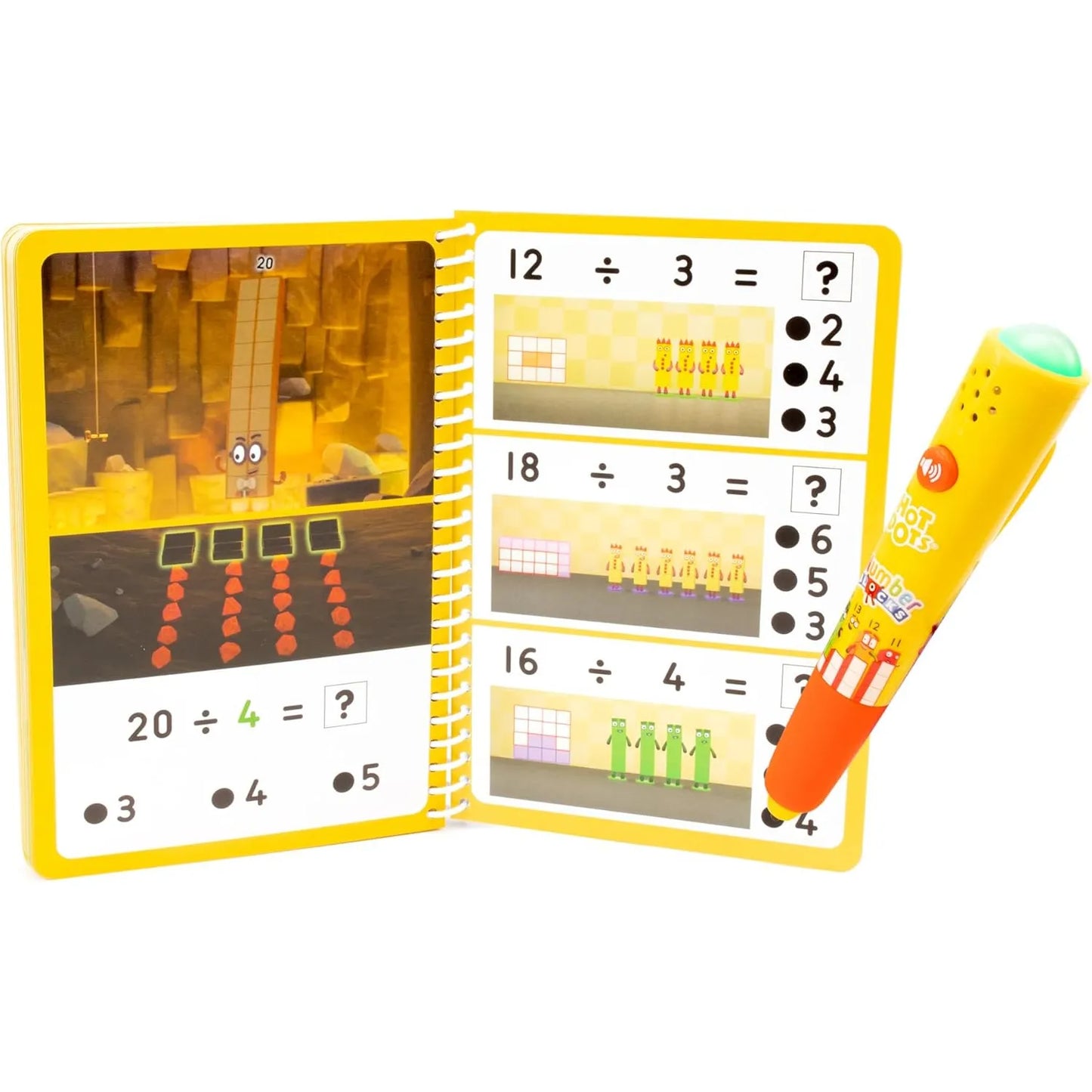 Bolígrafo Interactivo Numberblocks 11 Al 20 Libro Actividades Matemáticas Niños 5 Años