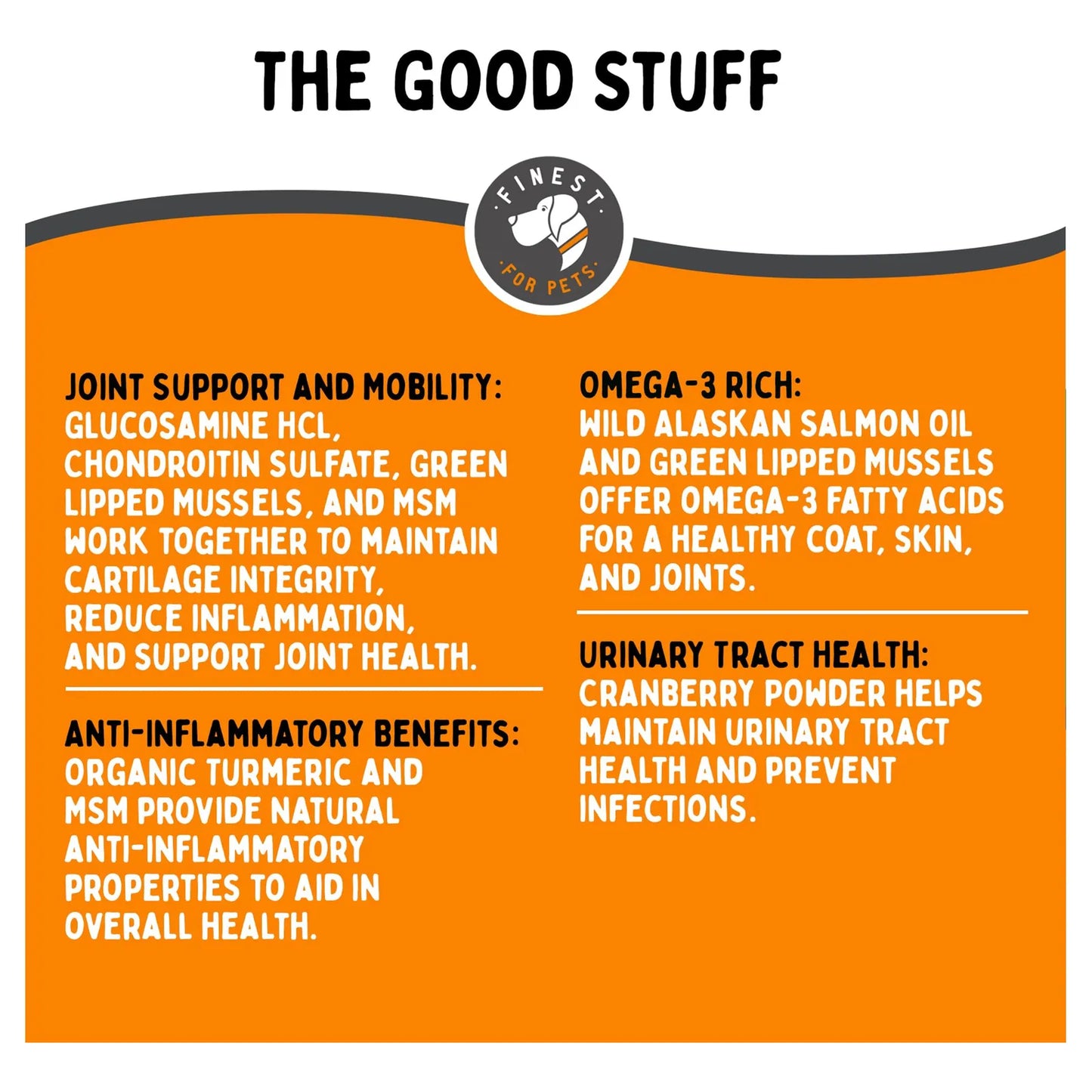 Golosinas Masticables Multivitamínicas 10 En 1 Para Perros Salud Articular Y Pelaje Brillante