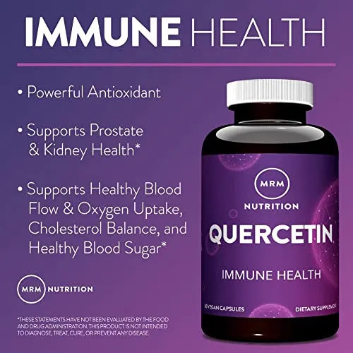 Quercetina 500 Mg Pura QU995 Antioxidante Salud Inmune Y Cardiovascular