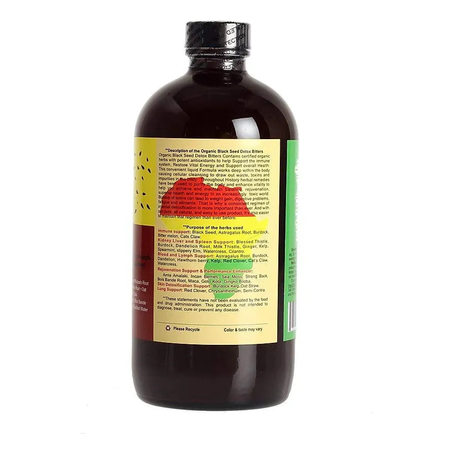 Desintoxicacion Semillas Amargas 30 Hierbas 473ml Limpieza Hepatica Natural