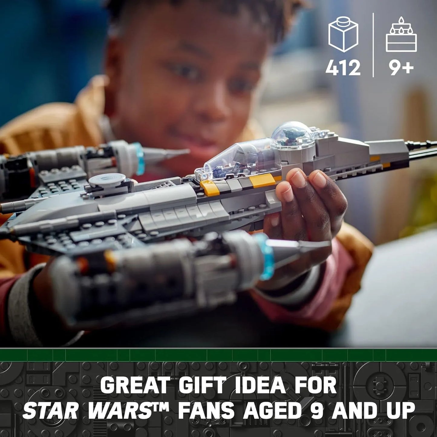 Lego Star Wars N 1 Starfighter 75325 Con Baby Yoda Y Droid Juego De Construccion Regalo Ideal