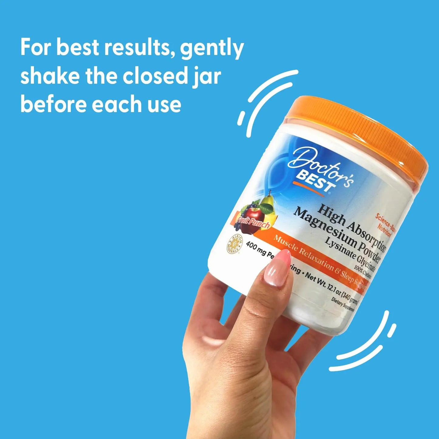 Polvo De Magnesio Sabor Tropical Alto En Absorción Y Beneficios