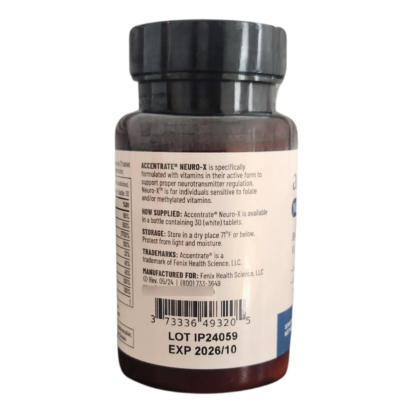 Neuro X Nutricion Cerebral Vitaminas B Activas Para Memoria Y Concentracion 30 Tabletas