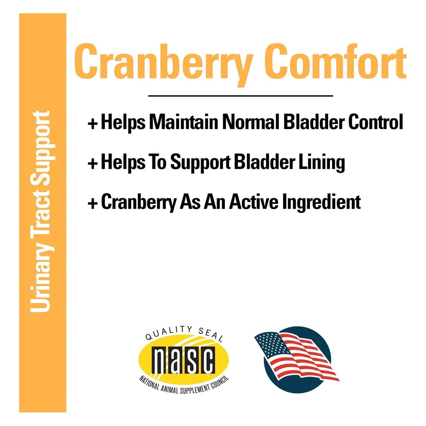 Cranberry Comfort Suplemento Para Mascotas Tracto Urinario Y Vejiga