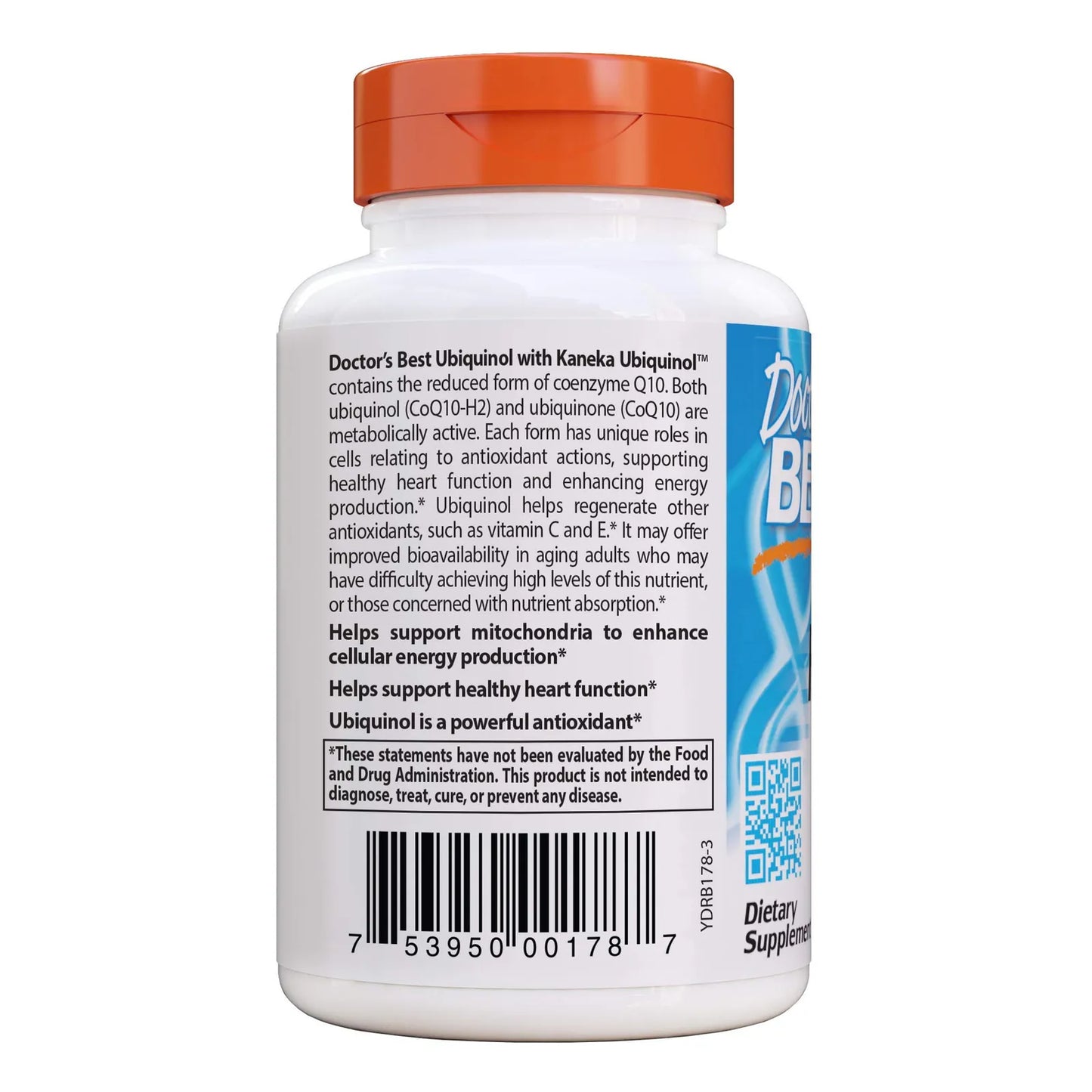 Ubiquinol Kaneka QH 50 Mg 90 Capsulas Antioxidante Salud Cardiovascular