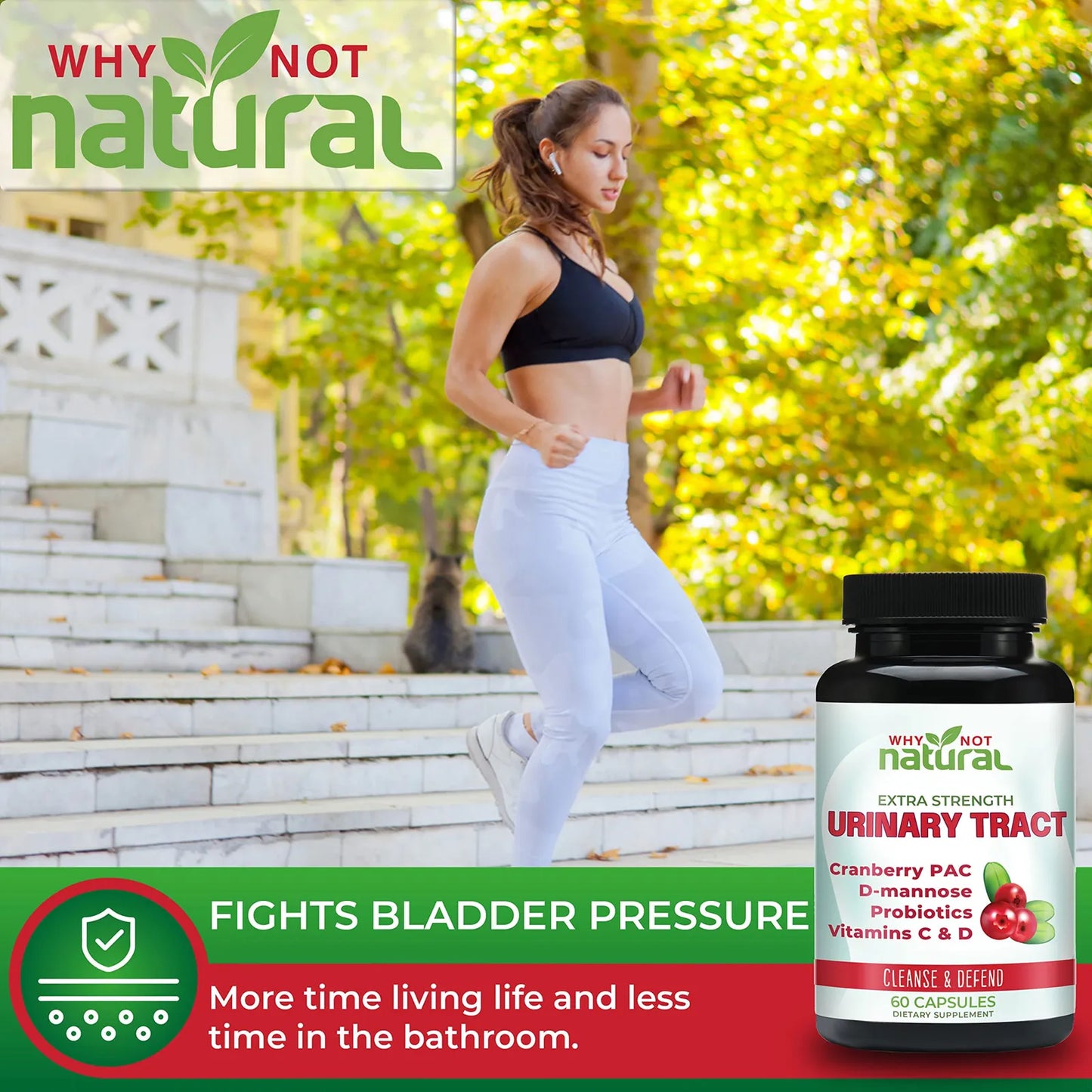 Pildoras UTI 5 En 1 Con Manosa D Arandano Probióticos Y Vitaminas C D