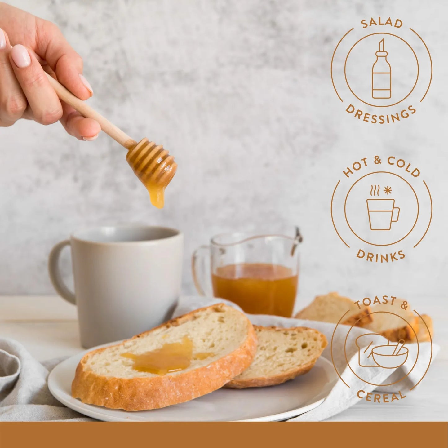 Miel Monofloral Cruda Mênuka MGO 70+ 500g Pura De Nueva Zelanda