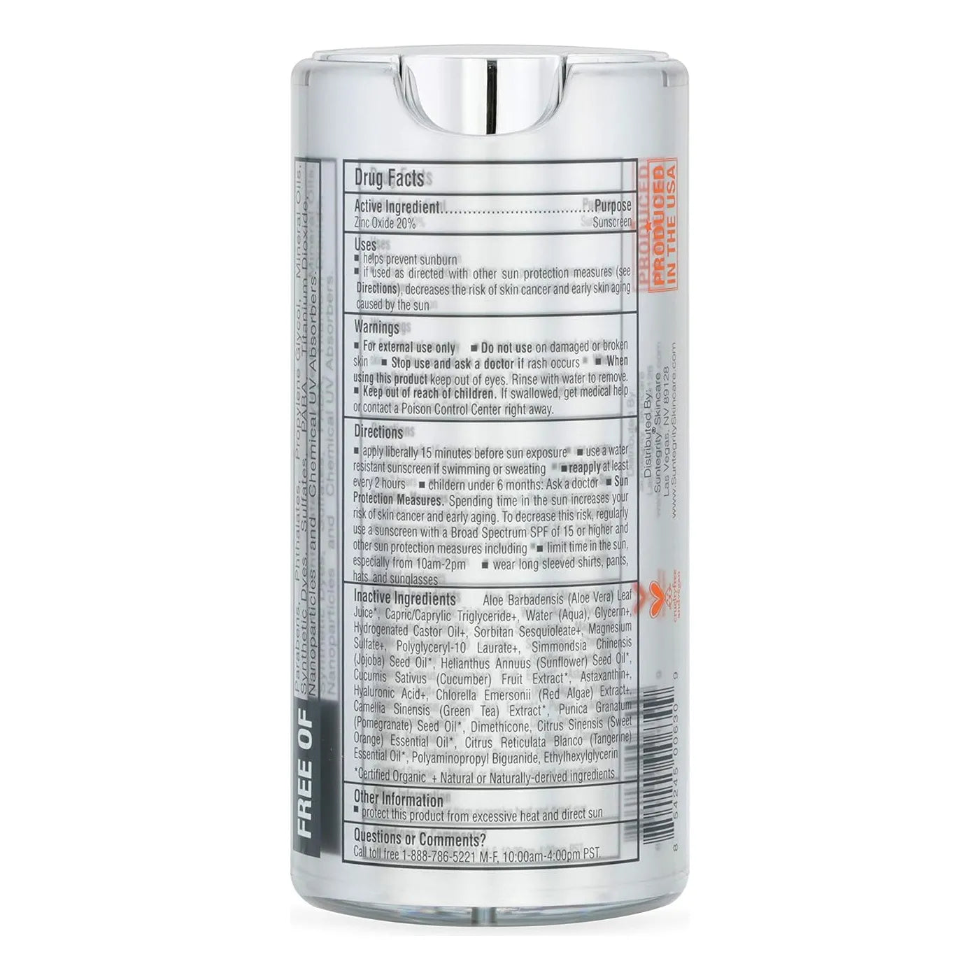 Protector Facial Hidratante Natural Spf 30 Vegano Sin Crueldad