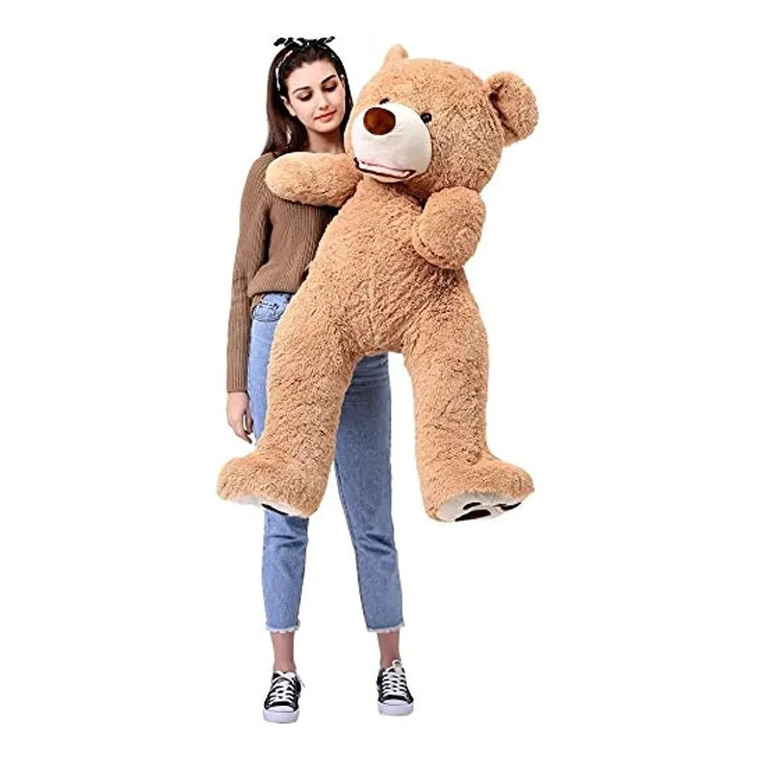 Oso De Peluche Gigante Con Luces Morismos Acompaña Juegos Y Sueños
