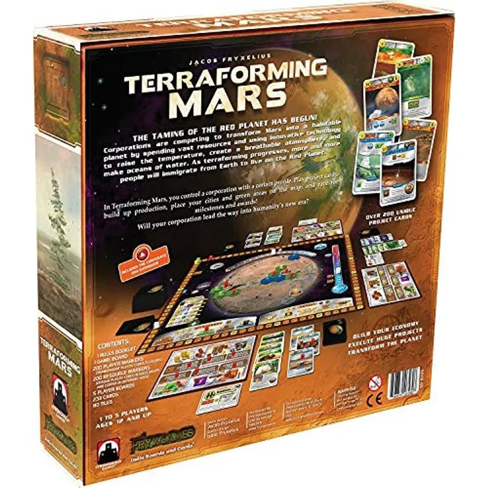 Terraforming Mars Juego De Mesa Estrategia Colonizacion Marte 120 Minutos