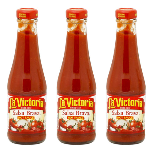 Salsa Picante Brava 8 Onzas Paquete De 3 Frascos Importada Estados Unidos