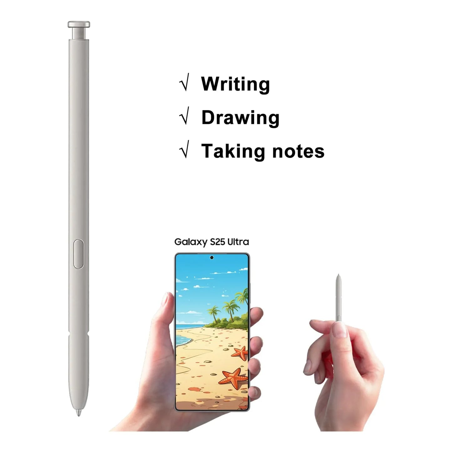 Repuesto S Pen Original Para Samsung Galaxy S25 Ultra Precisión Profesional