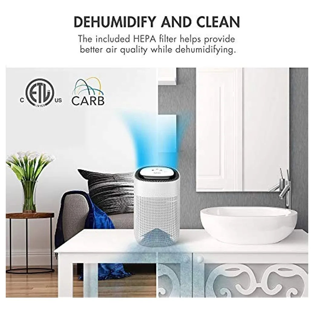 Tenergy Sorbi Deshumidificador Y Purificador De Aire 1000 Ml Con Filtro Hepa
