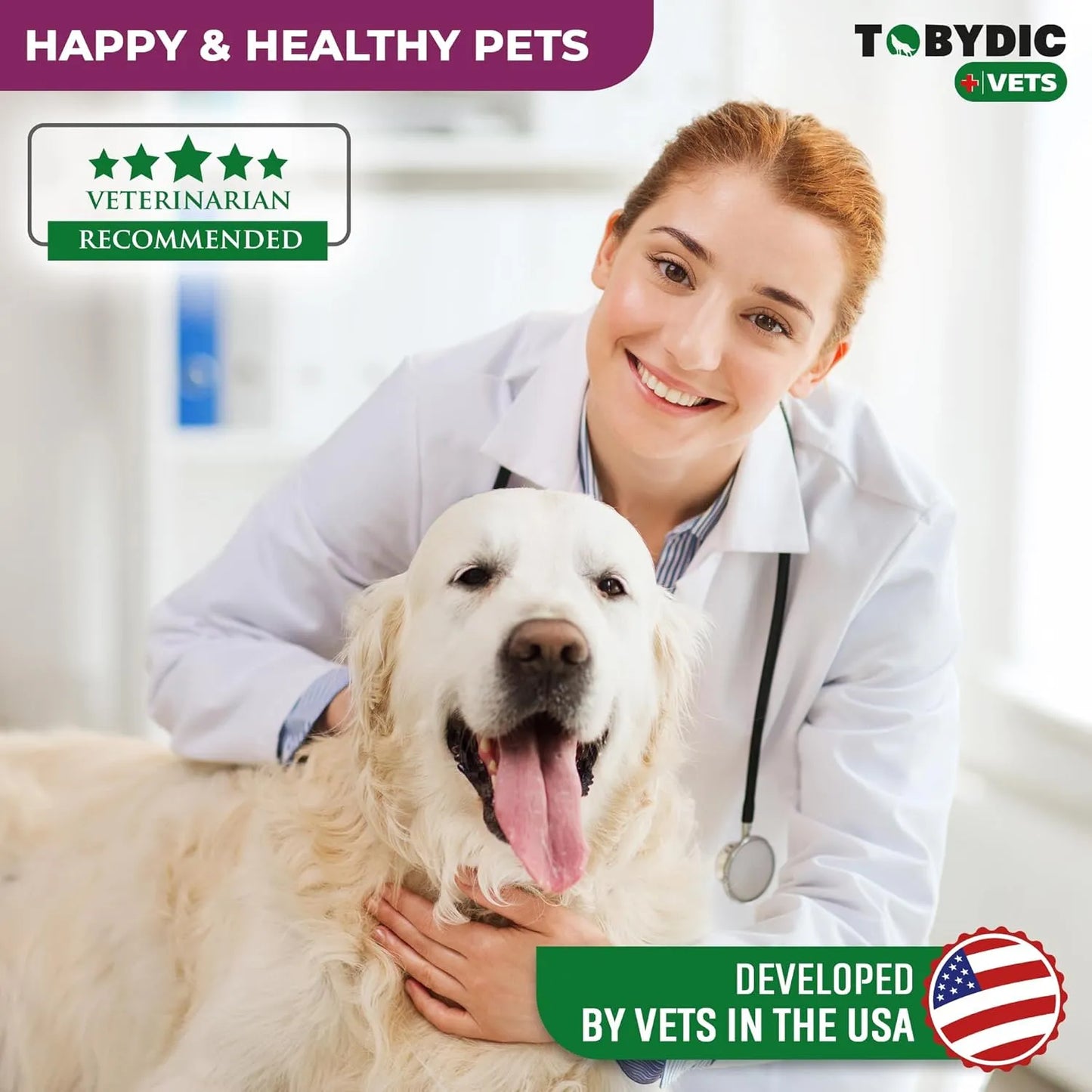 Multivitamínico 15 En 1 Para Gatos Y Perros Con Arándano Y Glucosamina Importado USA