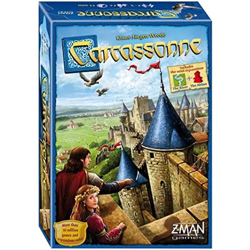 Juego De Mesa Carcassonne Estrategia Y Diversión Para 2 A 5 Jugadores Incluye Expansiones
