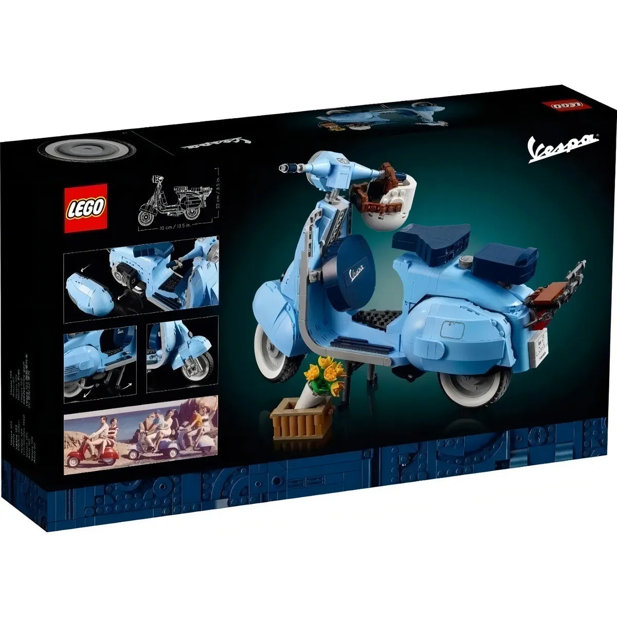 Lego Vespa 125 10298 Set De Construccion 1106 Piezas Para Adultos Y Coleccionistas