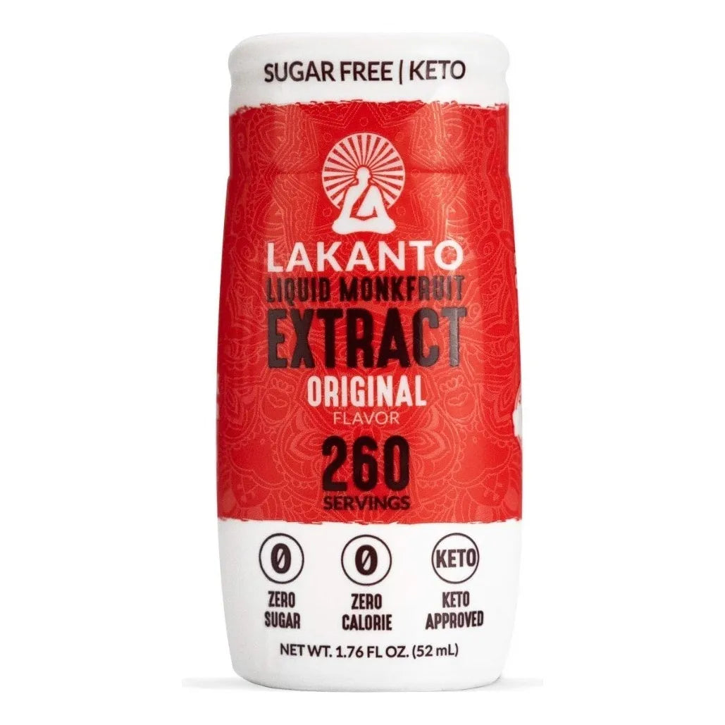 Lakanto Edulcorante Liquido Frutos Del Monje 260 Servicios Sin Azucar Natural