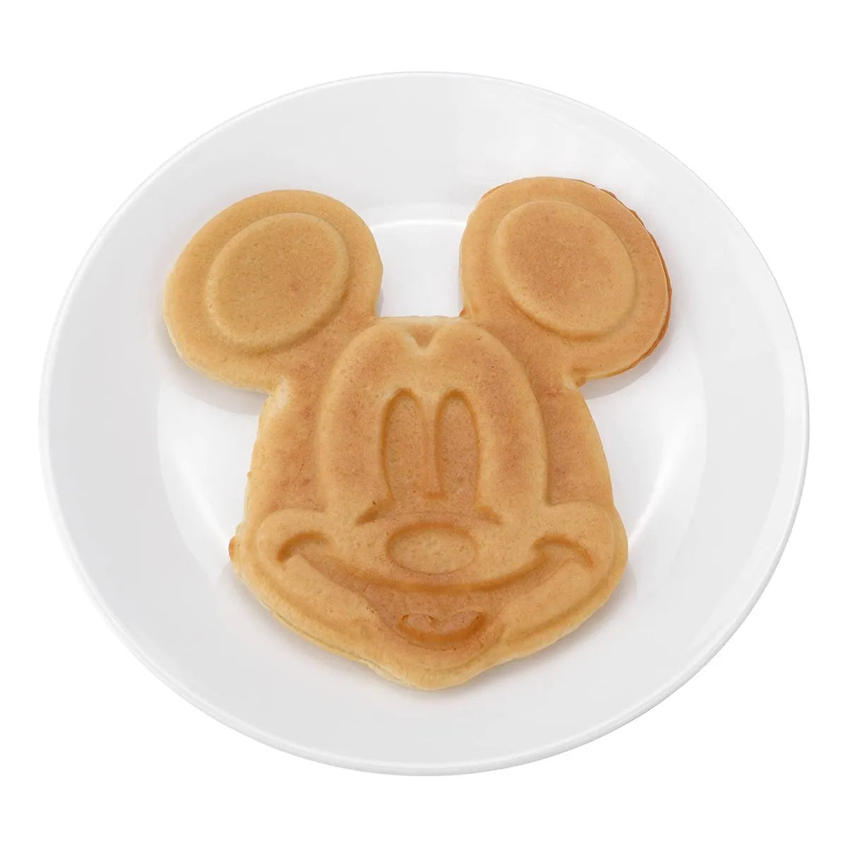 Máquina Para Hacer Gofres Disney DCM1 Classic Mickey Acero Plateado Placas Teflón