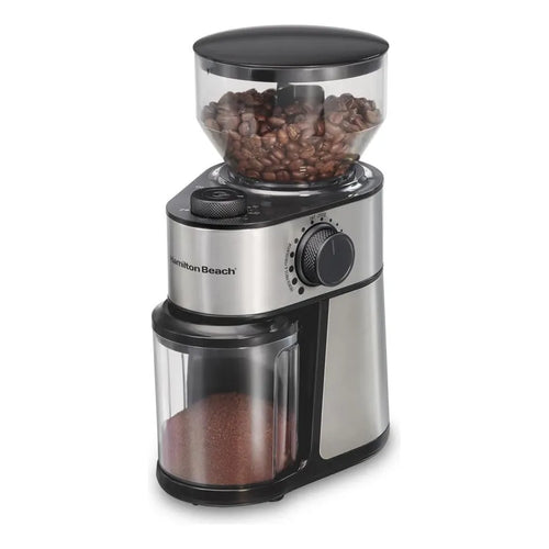 Molinillo De Café Eléctrico Hamilton Beach 16 Oz 18 Ajustes Para Café Espresso Y Prensado