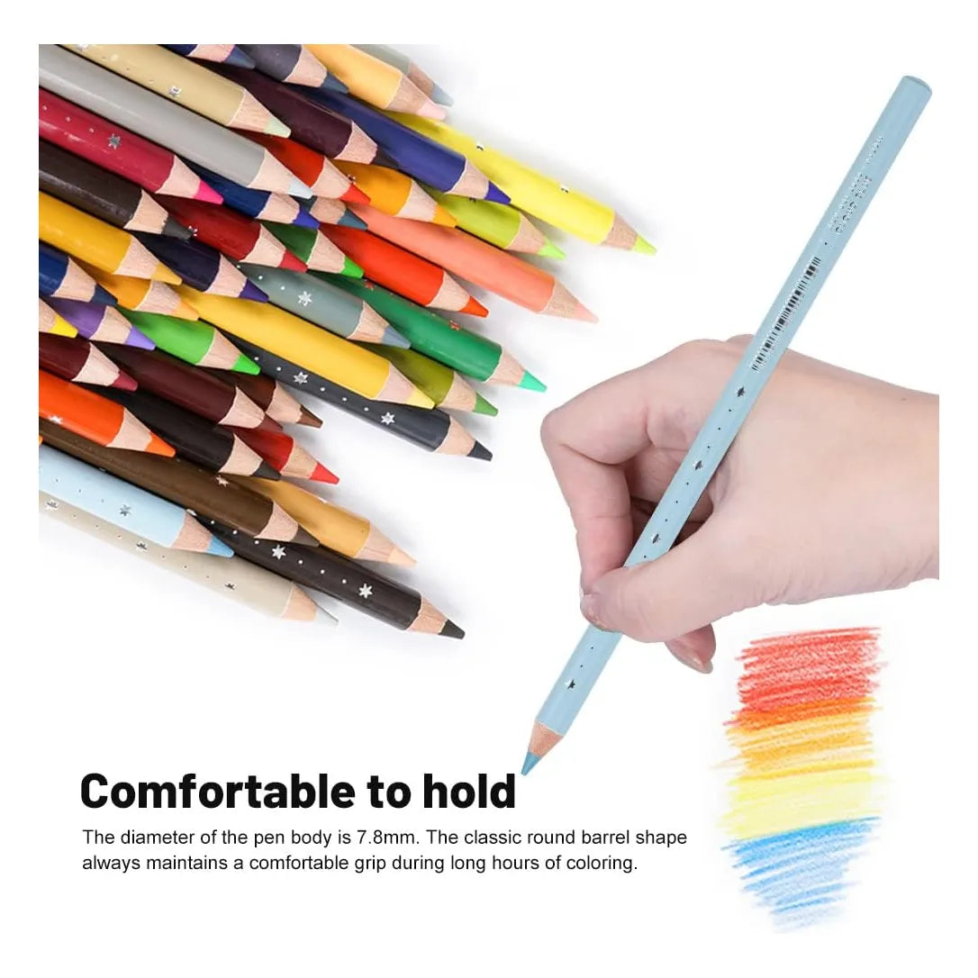 Juego De 72 Lápices De Colores Arrtx Núcleo Suave Profesionales Para Arte Y Dibujo