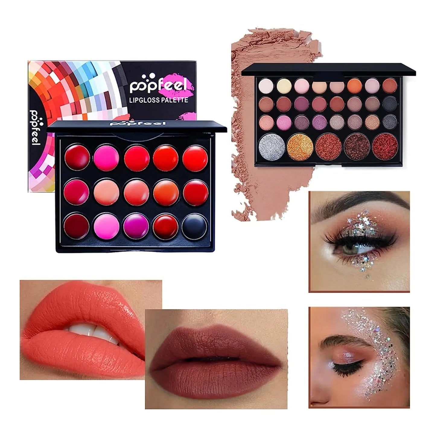 Kit De Maquillaje Todo En Uno Melemando 27 Piezas Profesional Y Portátil