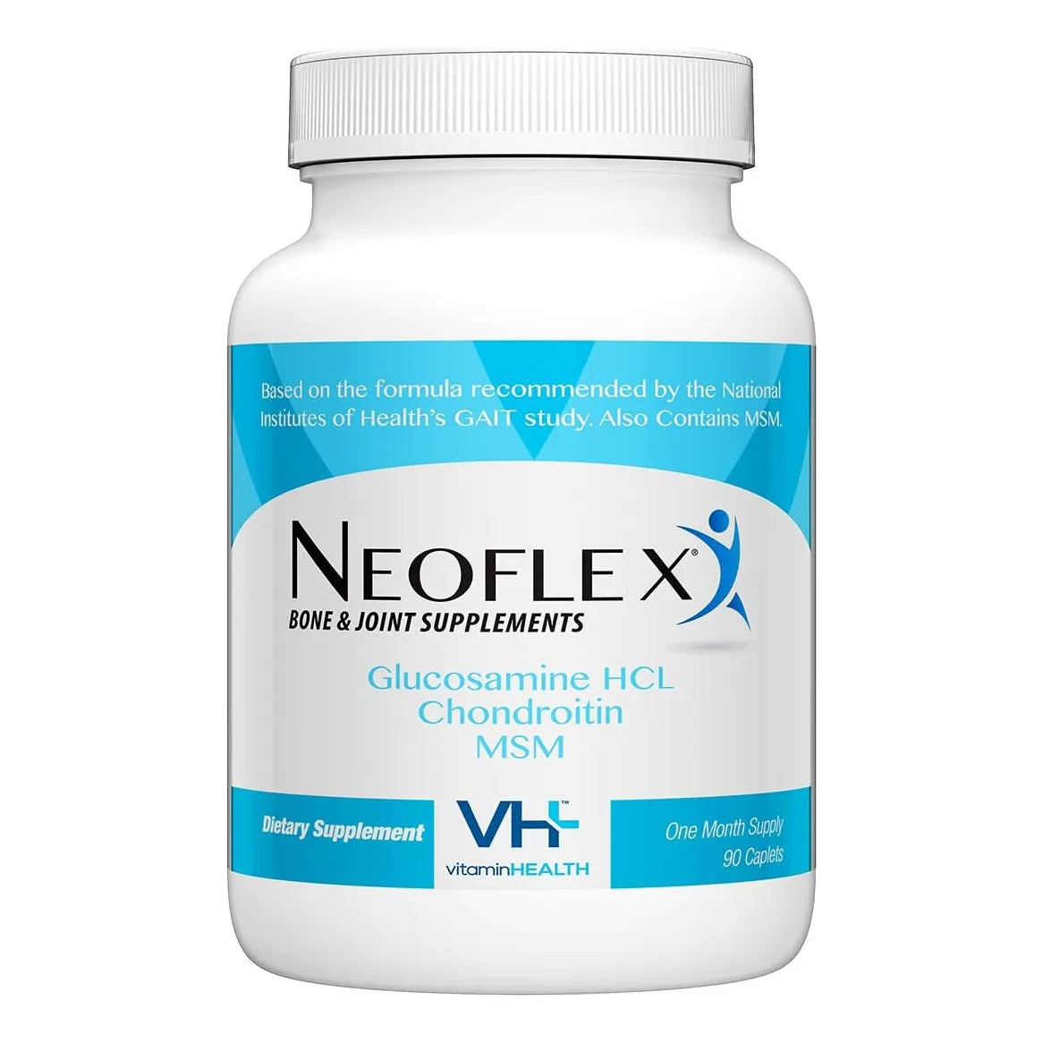 Neoflex Suplemento Salud Ósea Y Articular Con Msm Glucosamina Y Condroitina 90 Cápsulas