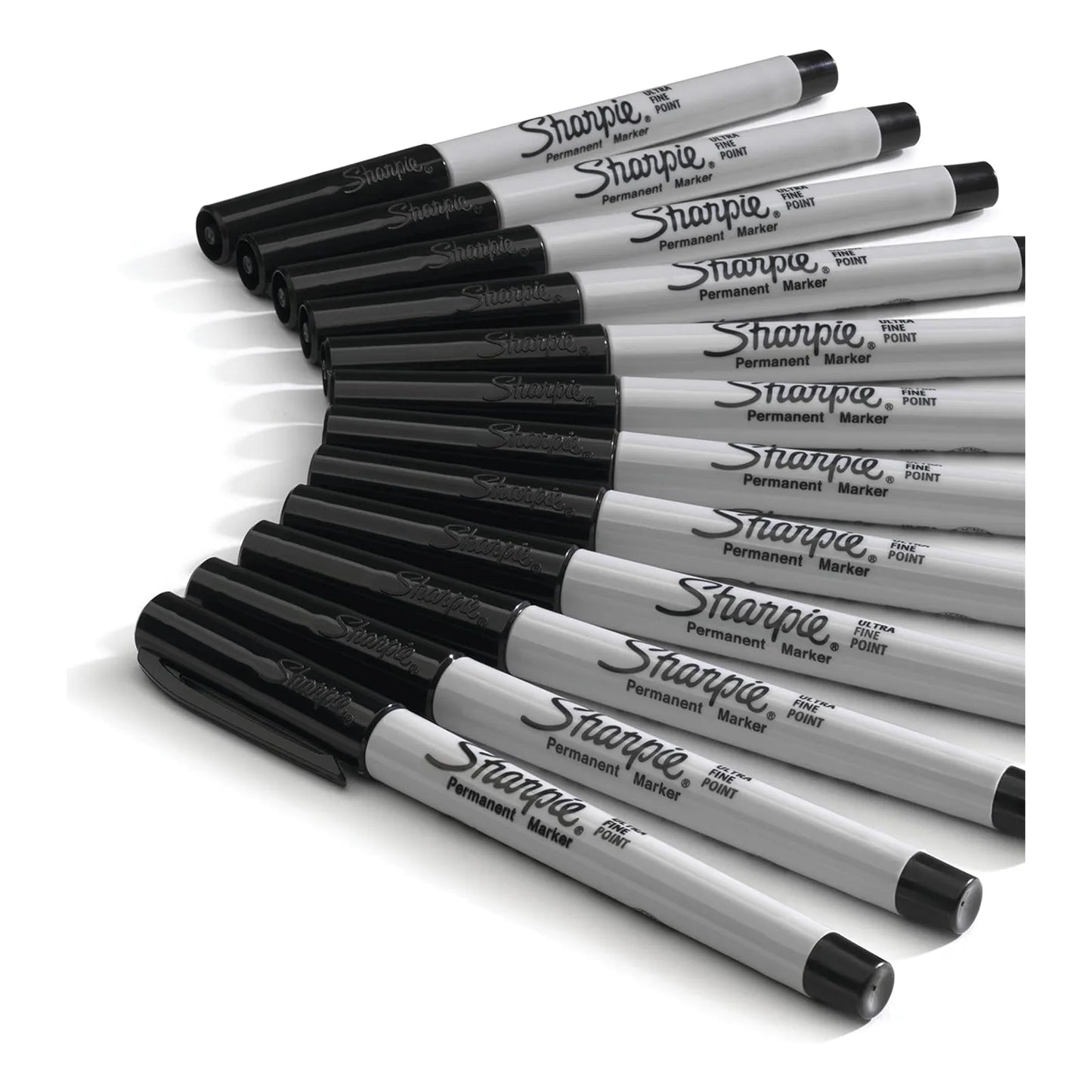 Sharpie Punta Ultrafina Marcadores Permanentes X 12 Und Precisión Y Durabilidad