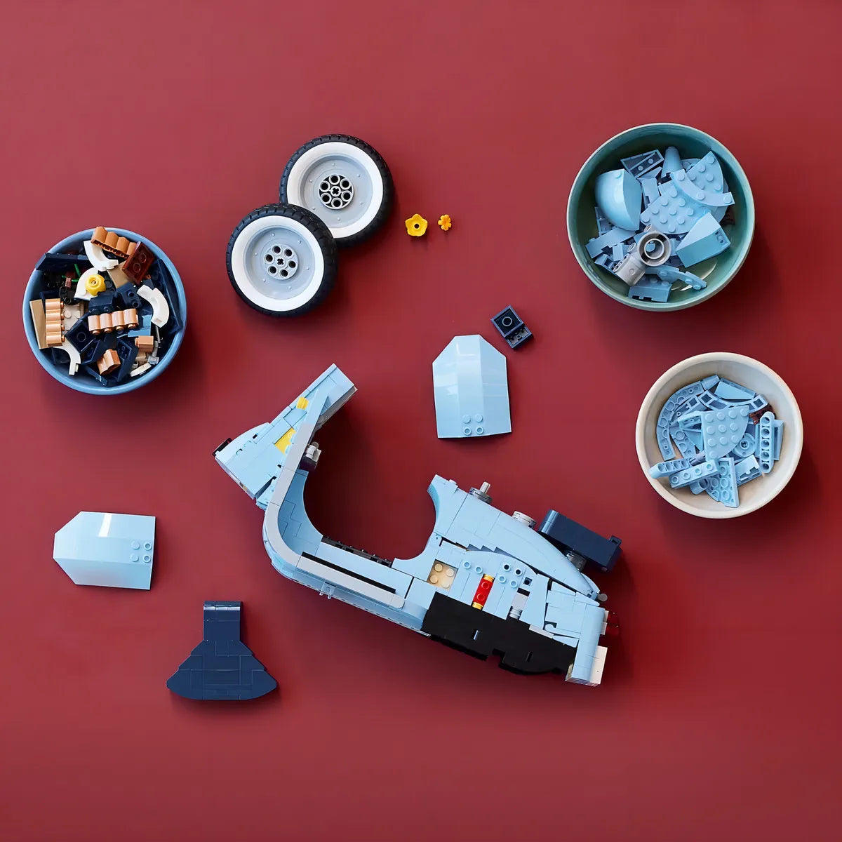 Lego Vespa 125 10298 Set De Construccion 1106 Piezas Para Adultos Y Coleccionistas