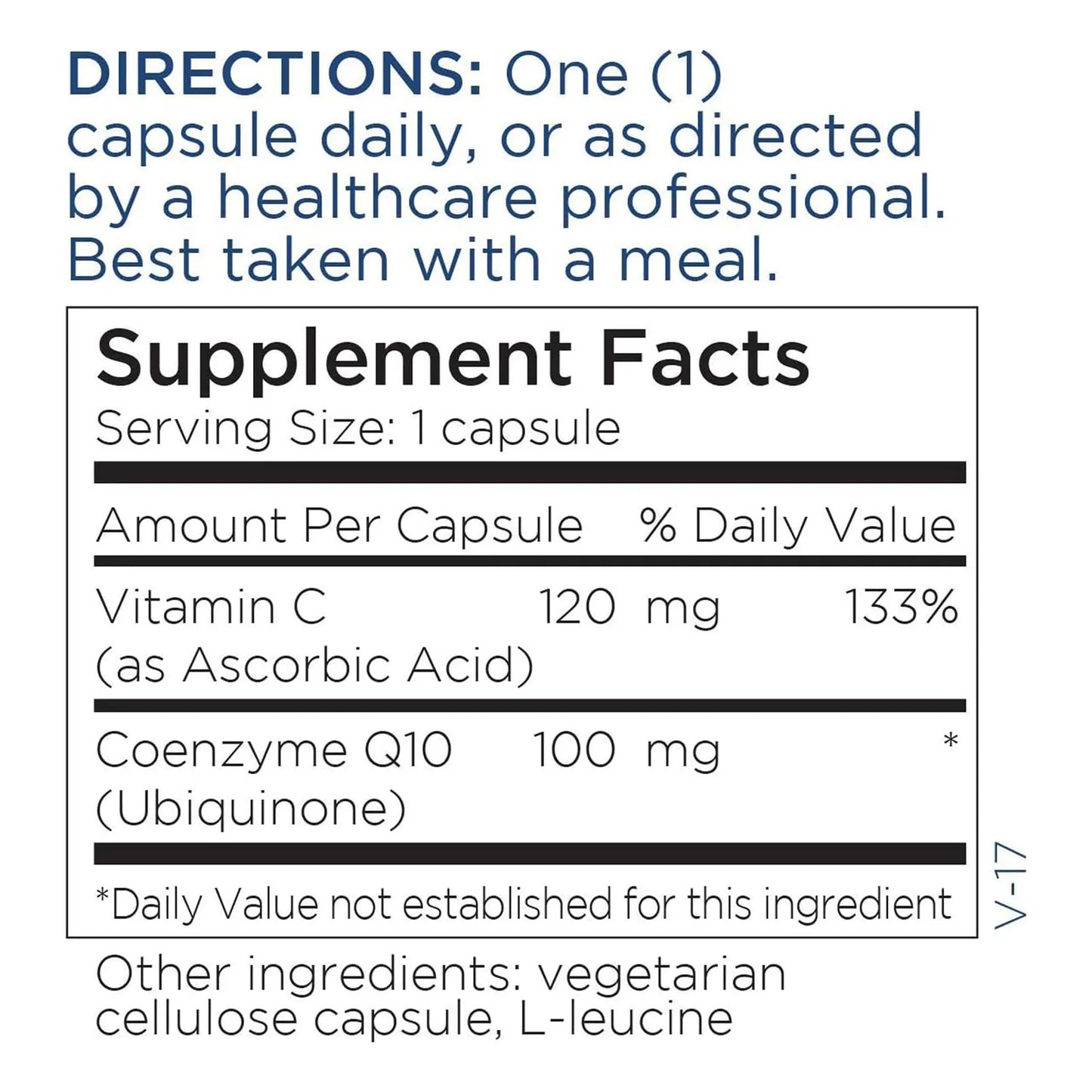 Capsulas Coq10 100 Mg Con Vitamina C Antioxidante Energia Y Apoyo Cardiovascular 60 Capsulas