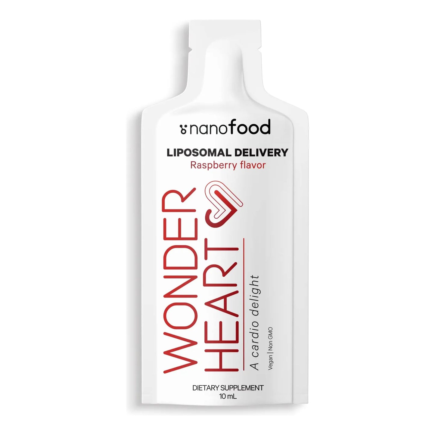 Wonder Heart CoQ10 Liposomal Suplemento Cardiaco Sabor Frambuesa 100 Mg X 30 Sobres