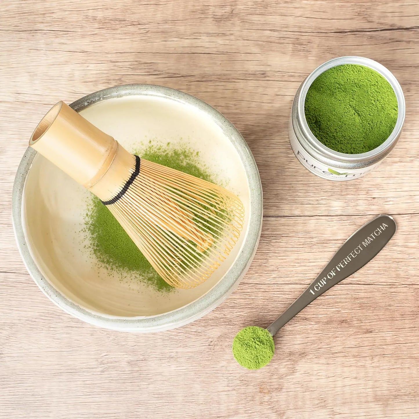 Matcha Ceremonial Orgánico 100% Puro En Polvo Naturalizante Somos Importaciones Gold