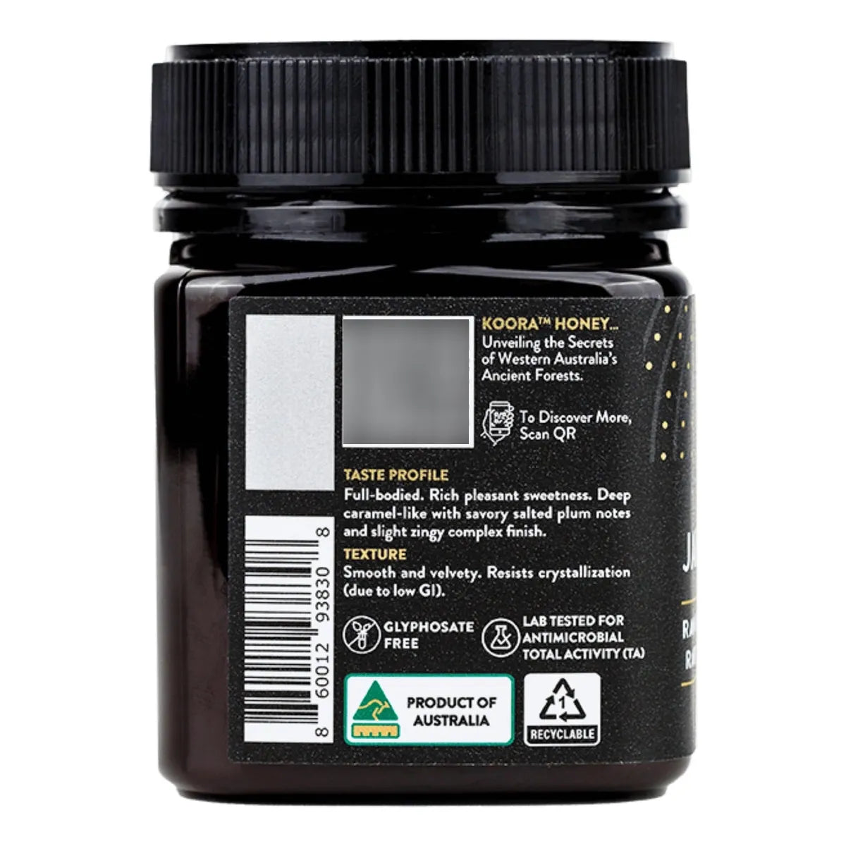 Miel Cruda Jarrah TA 35 MGO 2000 Refuerzo Inmunológico Y Energía Natural