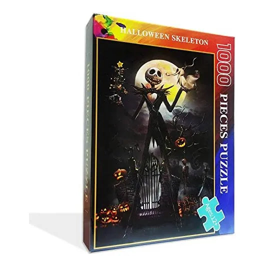 Rompecabezas De Madera 1000 Piezas Halloween Najiaxiaowu Diversion Reto