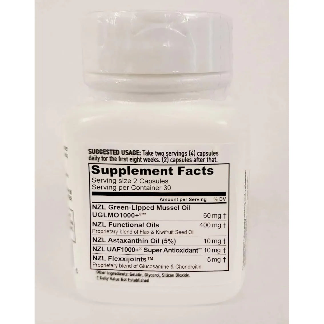 Aceite De Mejillon De Labios Verdes 60 Capsulas Blandas Alivio Articular Sin Sabor A Pescado
