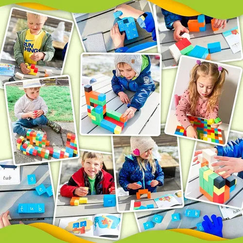 Bloques Magneticos Soyee 48 Piezas Juguete Educativo Creativo Para Niños