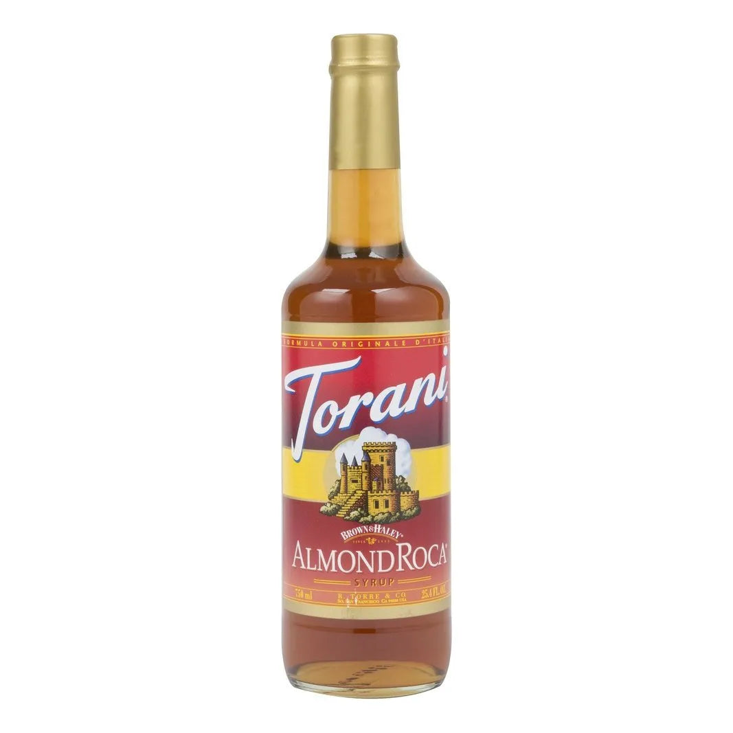 Jarabe Sabor Almendra 750ml Natural Sin Azucar Chocolate Y Nuez