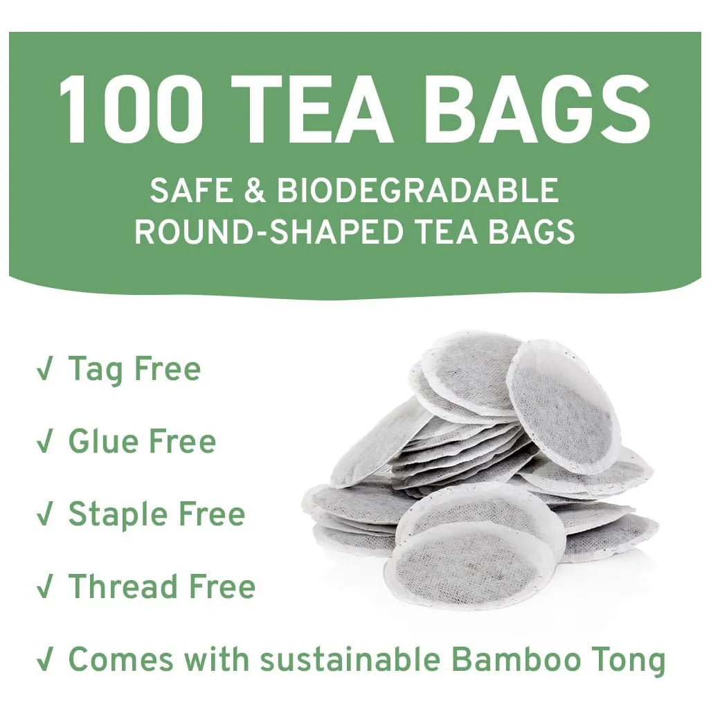 Handpick Bolsas De Té Verde Orgánico 100 Unidades Energía Natural Y Antioxidantes