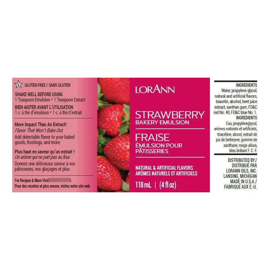Emulsiones Lorann Oils Para Pastelería Sabores Intensos Sin Gluten Y Keto