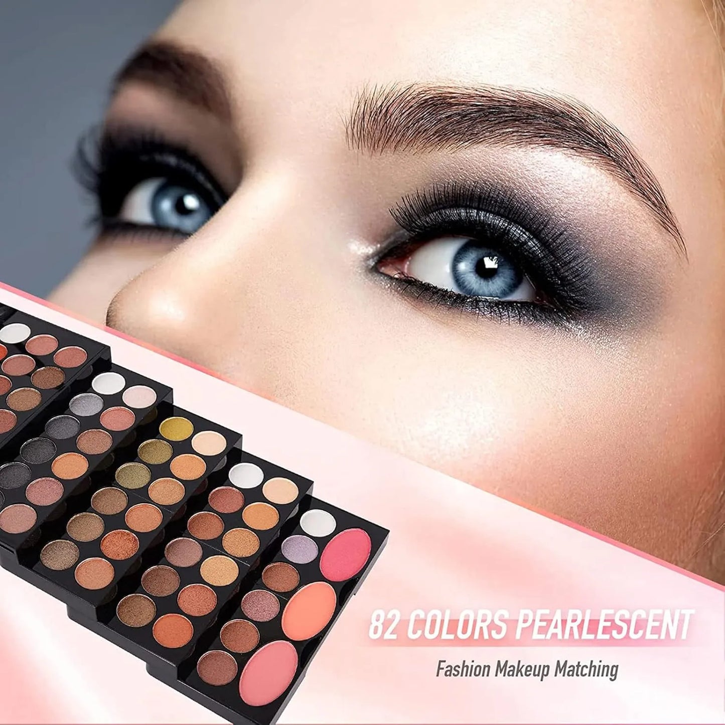 Paleta De Maquillaje 148 Colores Kit Profesional Todo En Uno Miss Rose M