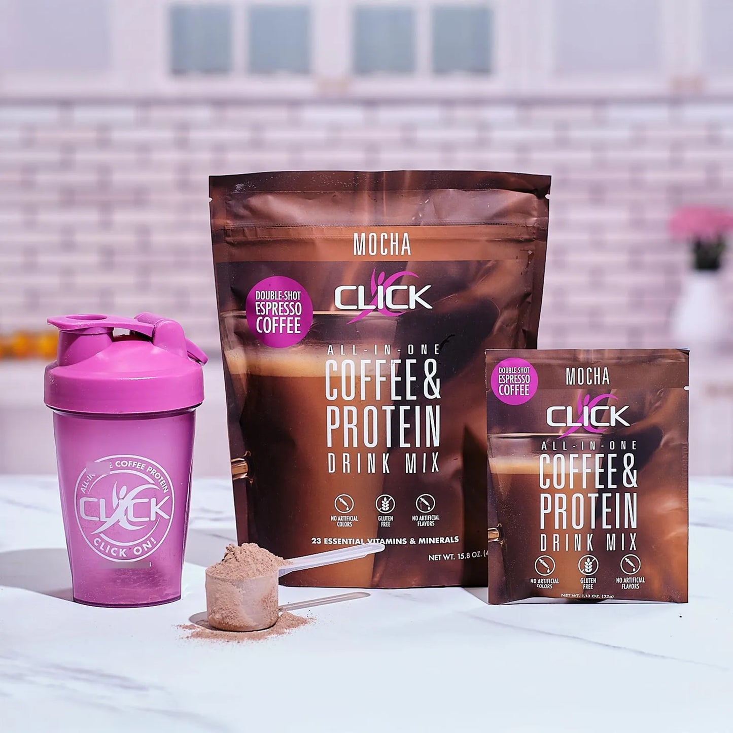 Mezcla Energizante De Proteínas De Café 450g Sabor Delicioso Y Nutritivo